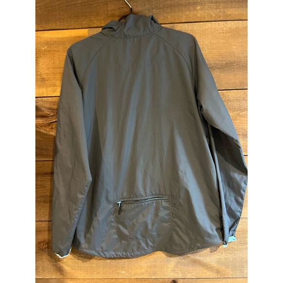 Nike Athletic Dept Packable Gray Windbreaker‎ Full Zip Jacket Womans Size Med - Picture 2 of 6